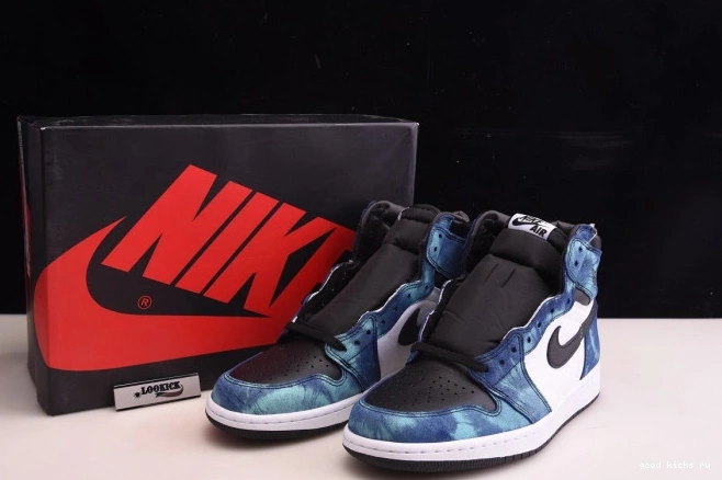 OG Tie-Dye High CD0461-100 Air 1 Jordan 0804